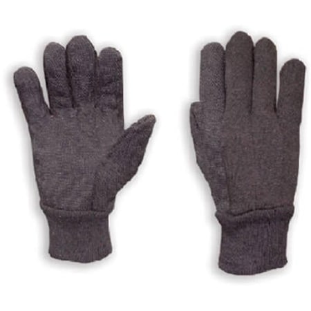 Wells Lamont 302S 9 oz. Mens Brown Jersey Glove, Small 209216